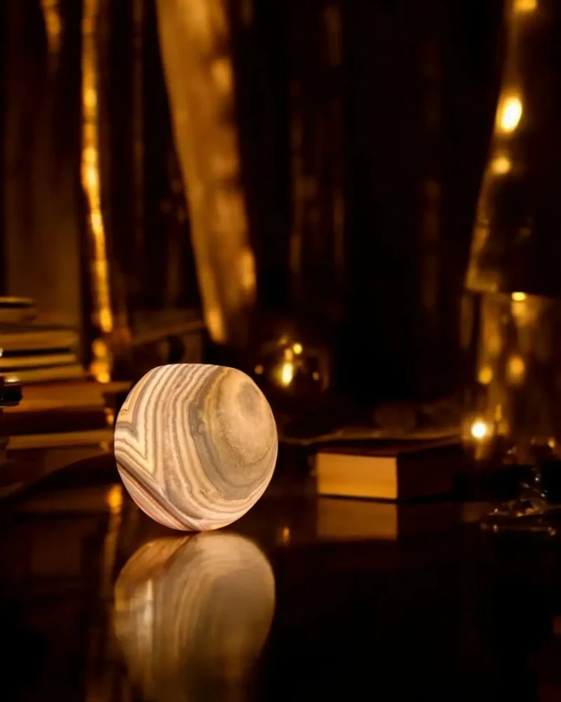 Glowing Alabaster Ball