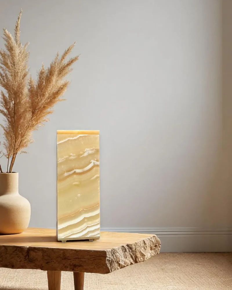Alabaster Pillar Lamp
